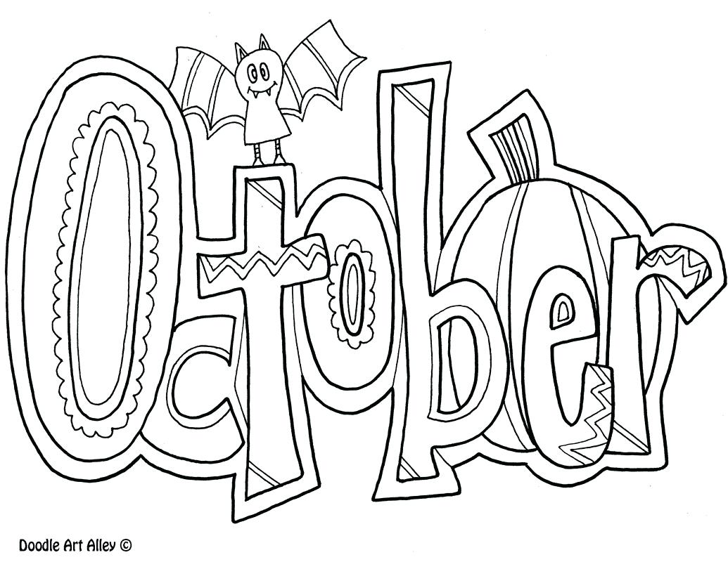 1035x800 Halloween Coloring Sheets Printable For Free All Holiday Pages