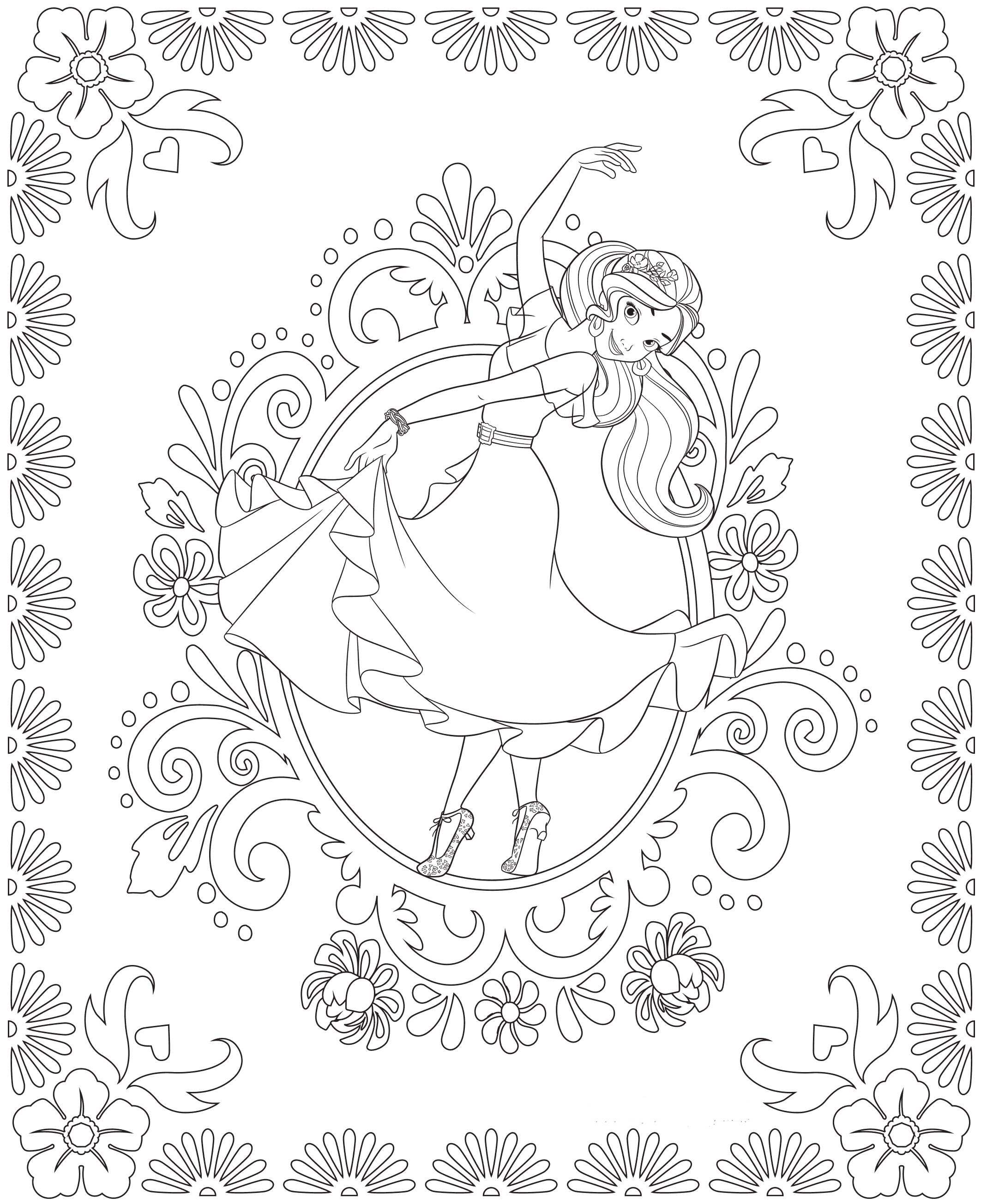 Kids N 44 Coloring Pages Of Elena Of Avalor 2125x2610 Kids N 44 Coloring Pages Of Elena Of Avalor