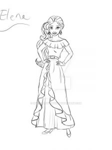 Modern Decoration Elena Of Avalor Coloring Pages Elena Of Avalor 225x300 Modern Decoration Elena Of Avalor Coloring Pages Elena Of Avalor