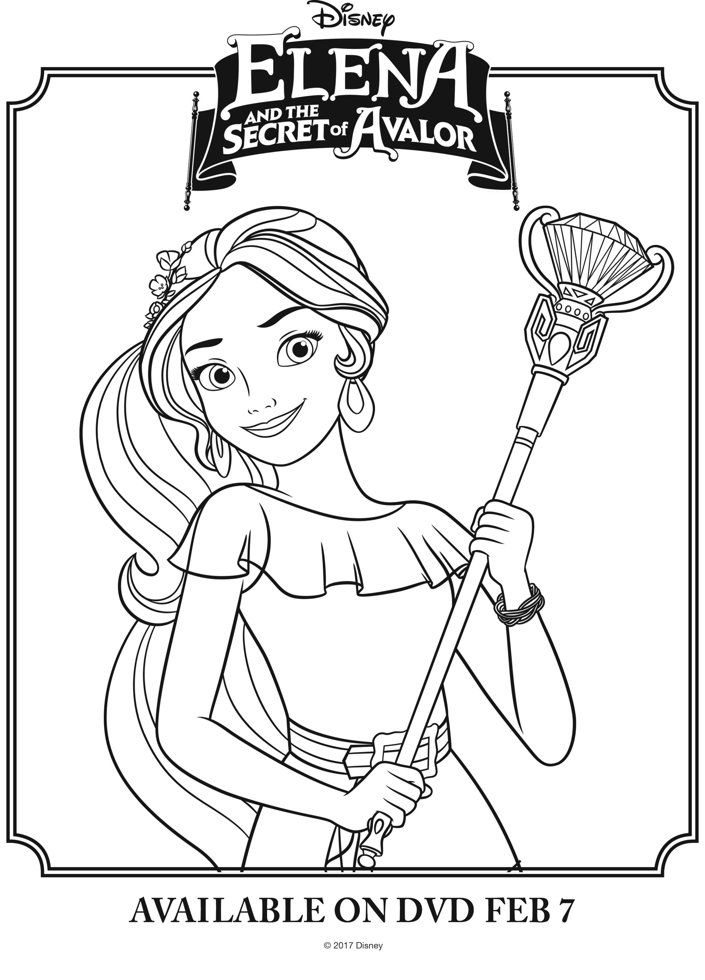 Disney Elena Of Avalor Free Printable Coloring Page ~free 2304x3204 Disney Elena Of Avalor Free Printable Coloring Page ~free