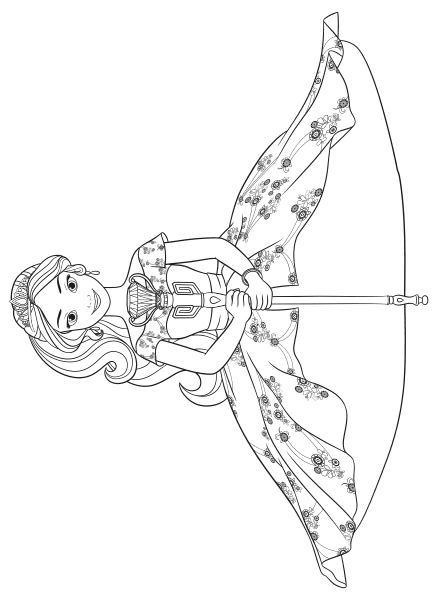 437x600 Kids N Fun.co.uk Coloring Page Elena Of Avalor Elena 4