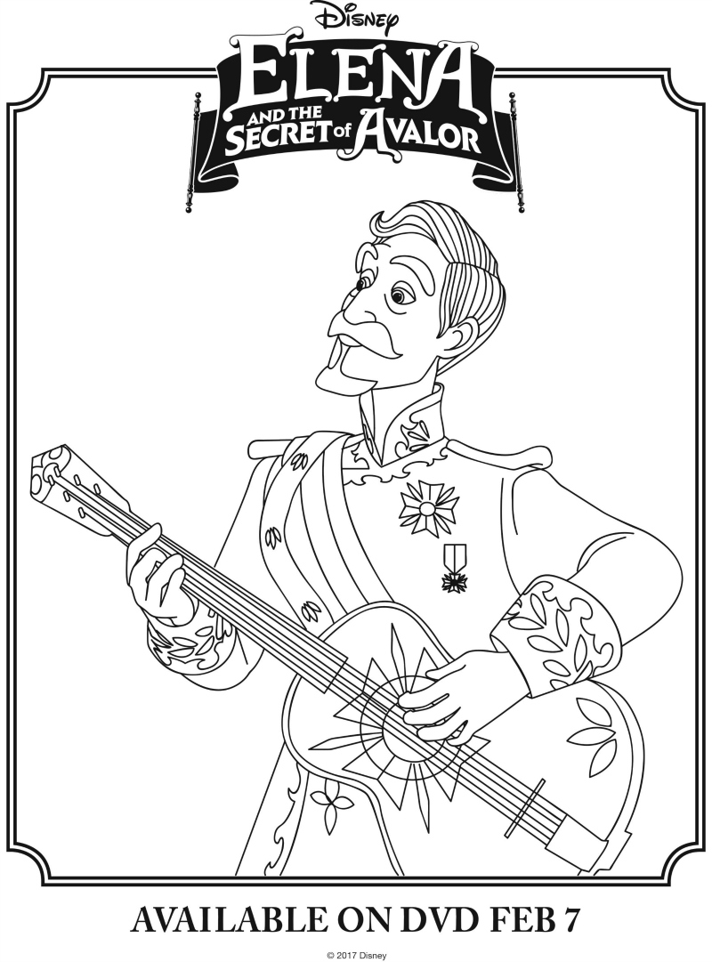 800x1081 Disney Elena And The Secret Of Avalor Coloring Page New Coloring