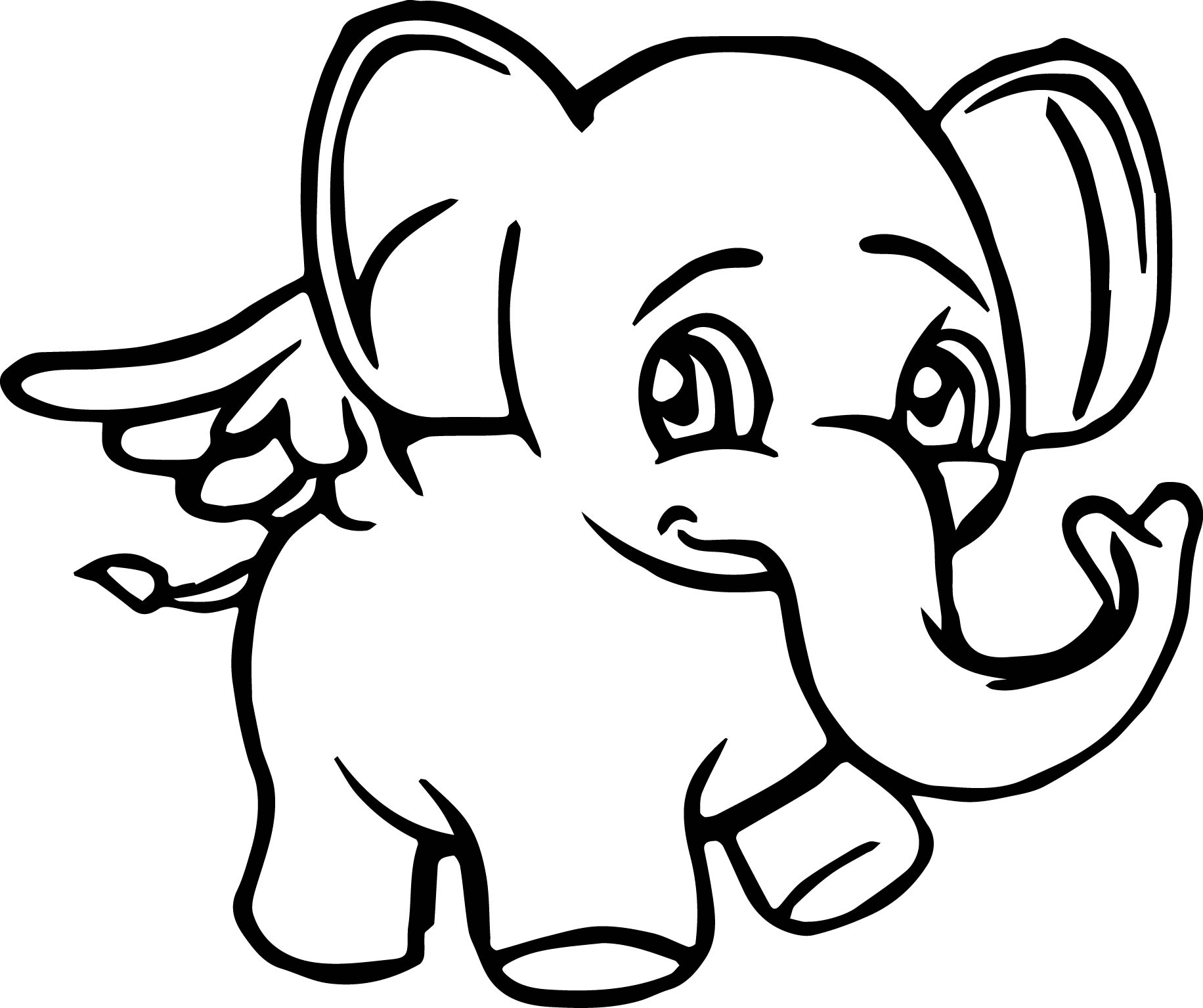 1832x1535 Unique Cartoon Elephant Coloring Pages Design Printable Coloring