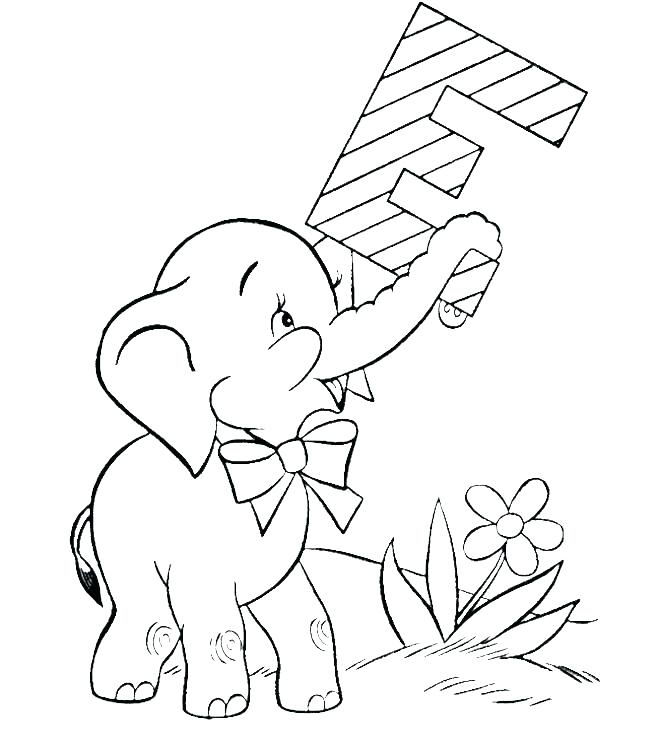 660x740 Baby Elephant Coloring Pages Coloring Pages Elephant Cartoon