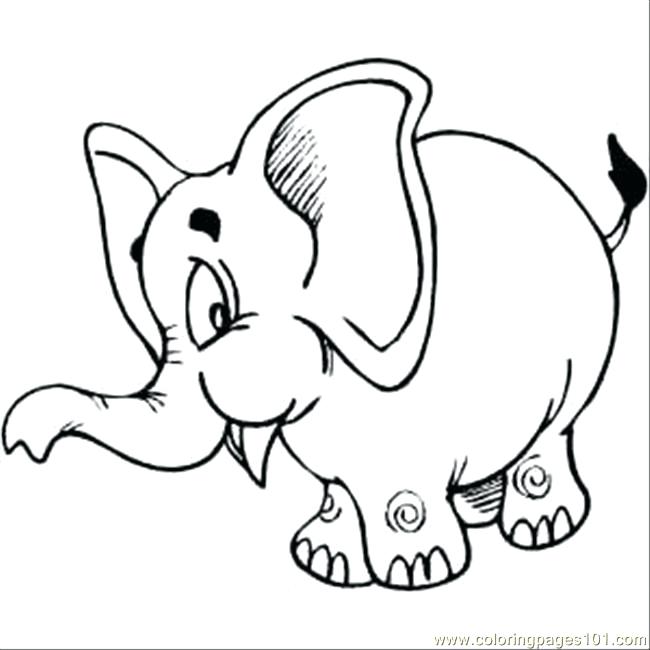 650x650 Elephant And Baby Under The Tree Coloring Pages Cute Baby Elephant