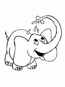 224x300 21 Best Elephant Coloring Pages For Kids Images