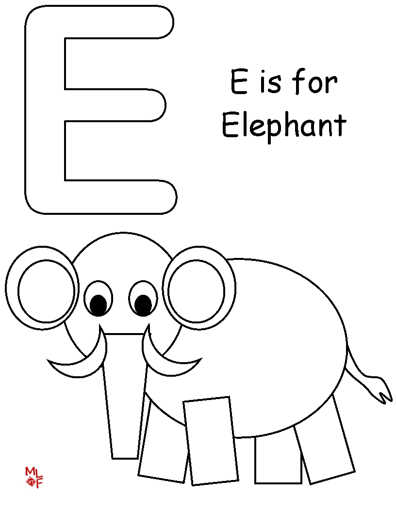 816x1056 New Letter E Preschool Coloring Pages Gallery Great Collection