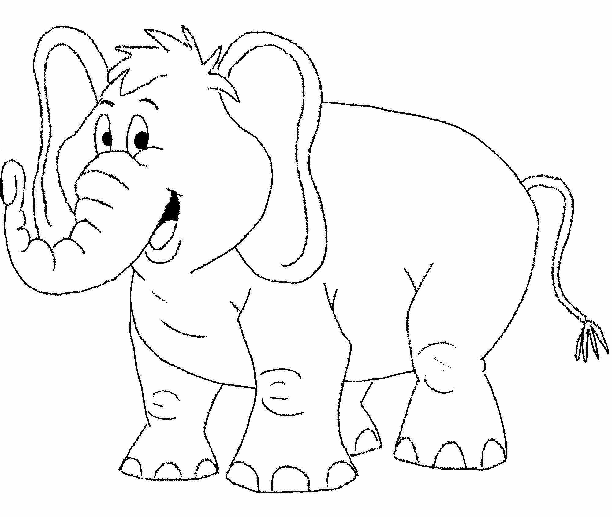2000x1690 Baby Elephant Coloring Page Cute Coloring Pages Baby Animals Cute