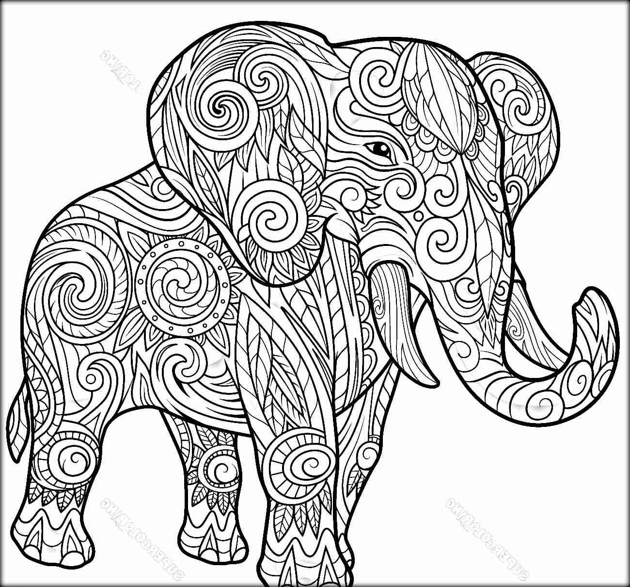 Elephant Coloring Pages Printable For Adults Preschool Good Page 1300x1210 Elephant Coloring Pages Printable For Adults Preschool Good Page