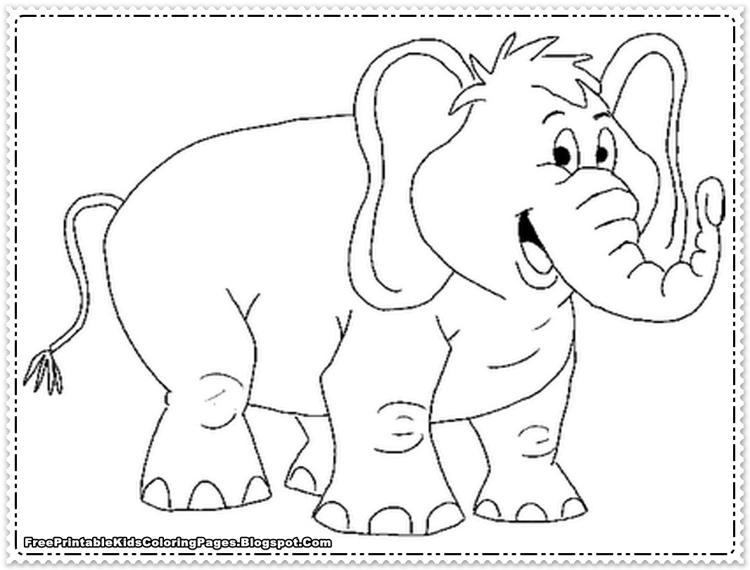 Elephant Coloring Pages Printable Free 1066x810 Elephant Coloring Pages Printable Free