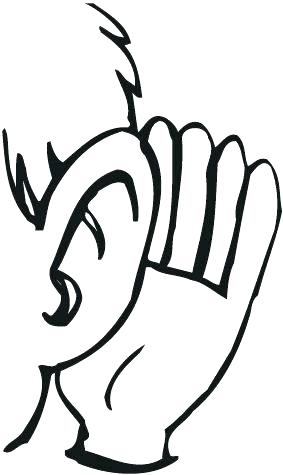 283x475 Ears Coloring Page Ear Coloring Page Beautiful Ear Coloring Page