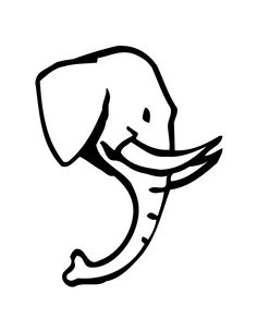 Elephant Head Coloring Page Elephants Coloring Book 236x305 Elephant Head Coloring Page Elephants Coloring Book