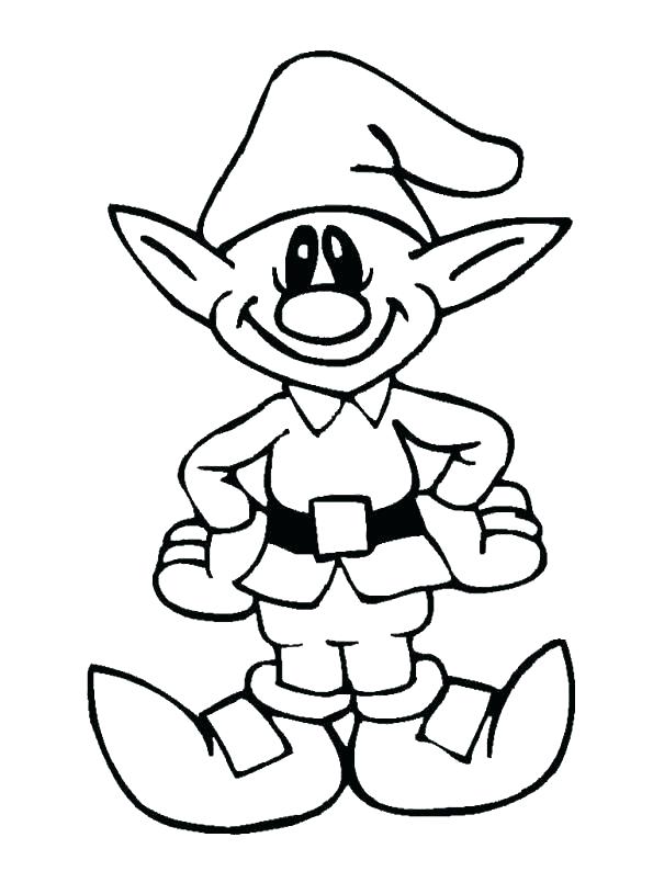 595x815 Elf Coloring Pages Coloring Pages Elf On The Shelf Elf Printable