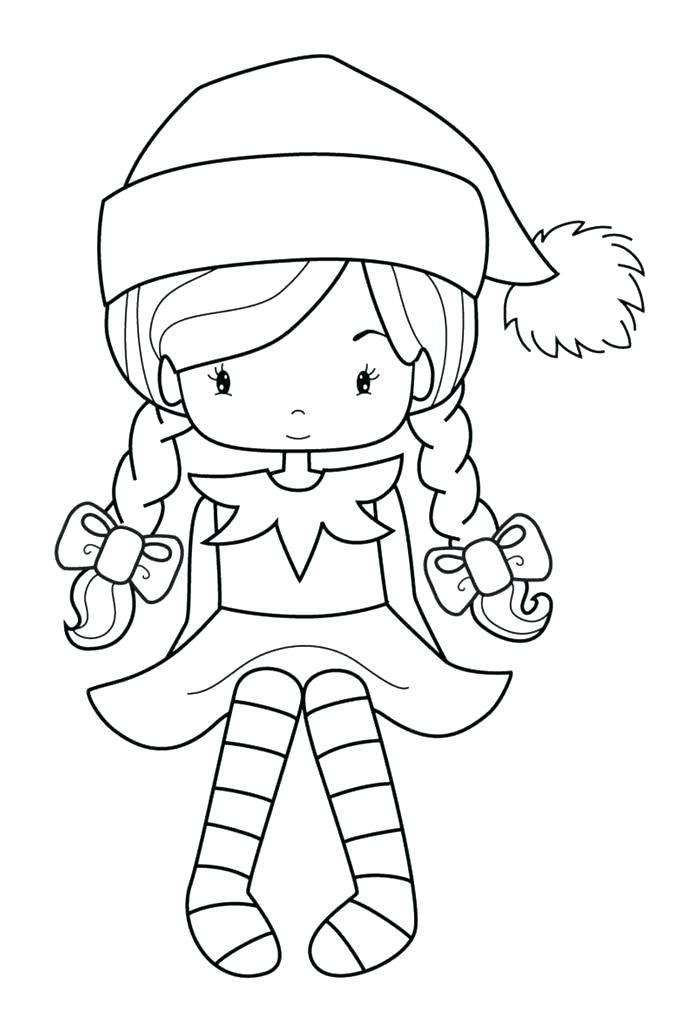 694x1024 Cute Elf Coloring Pages Cute Elf Coloring Pages Cute Cow Coloring