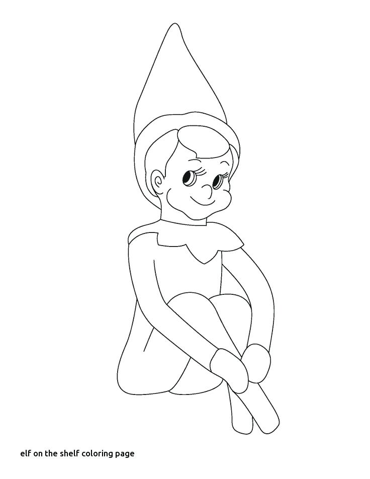 736x952 Elf Coloring Sheets Printable And Elf Coloring Page Free Printable