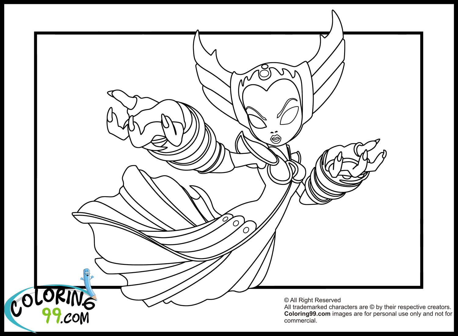 Suddenly Skylanders Stealth Elf Coloring Pages 1500x1100 Suddenly Skylanders Stealth Elf Coloring Pages
