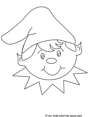 Coloring Pages Of Christmas Elves Happy Faces Teach 282x377 Coloring Pages Of Christmas Elves Happy Faces Teach