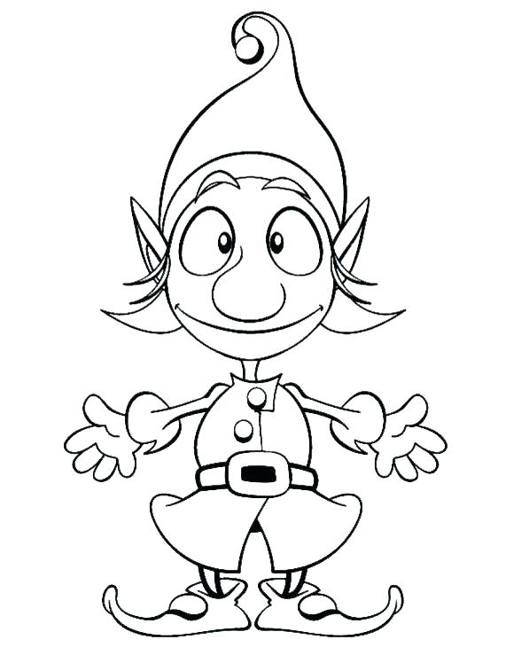 Elf On The Shelf Coloring Pages at GetColorings.com | Free printable ...