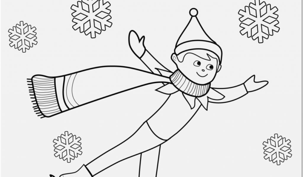 1024x600 Elf Coloring Pages View Elf The Shelf Coloring Pages Printable