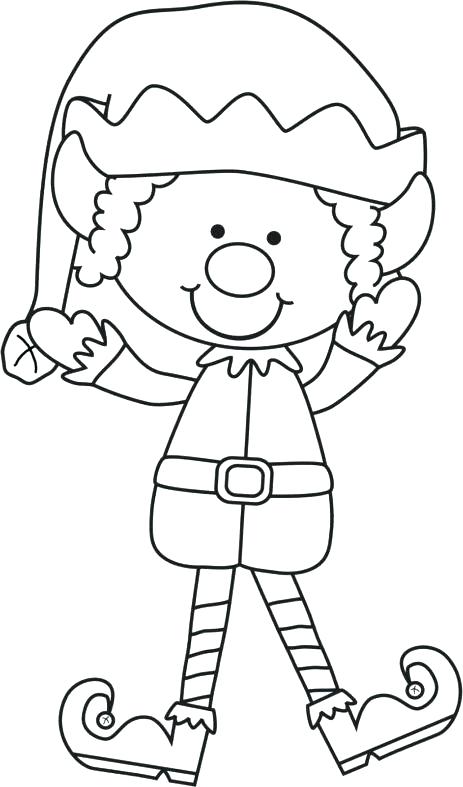 463x787 Elf On The Shelf Coloring Pages Free Printable Elf On The Shelf