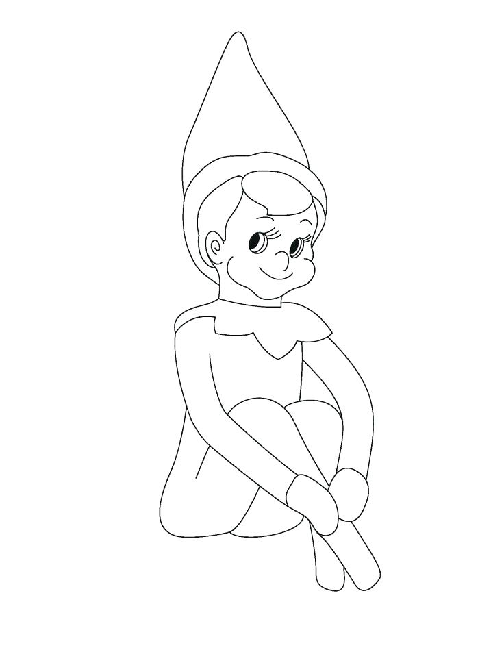 Elf On The Shelf Colouring Pages Printable Elves Coloring Pages 736x952 Elf On The Shelf Colouring Pages Printable Elves Coloring Pages