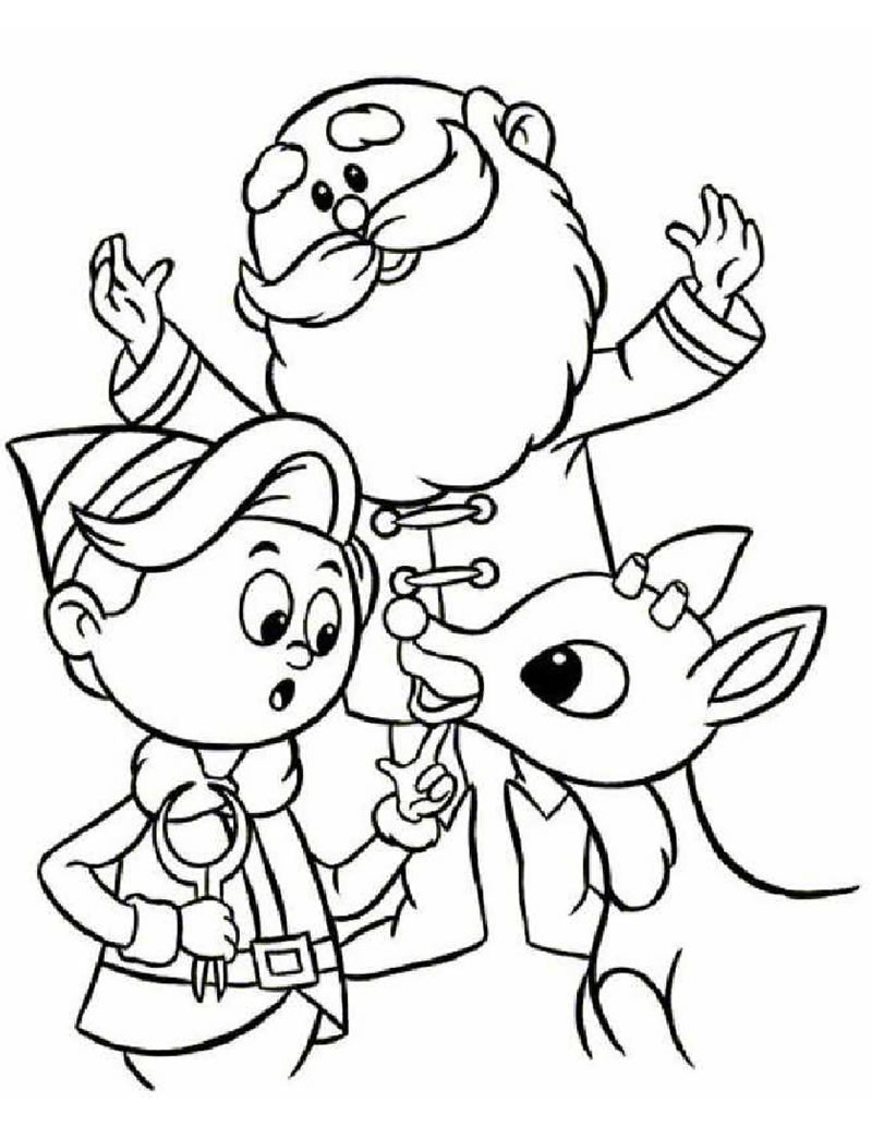 Free Christmas Elf Coloring Pages 800x1034 Free Christmas Elf Coloring Pages