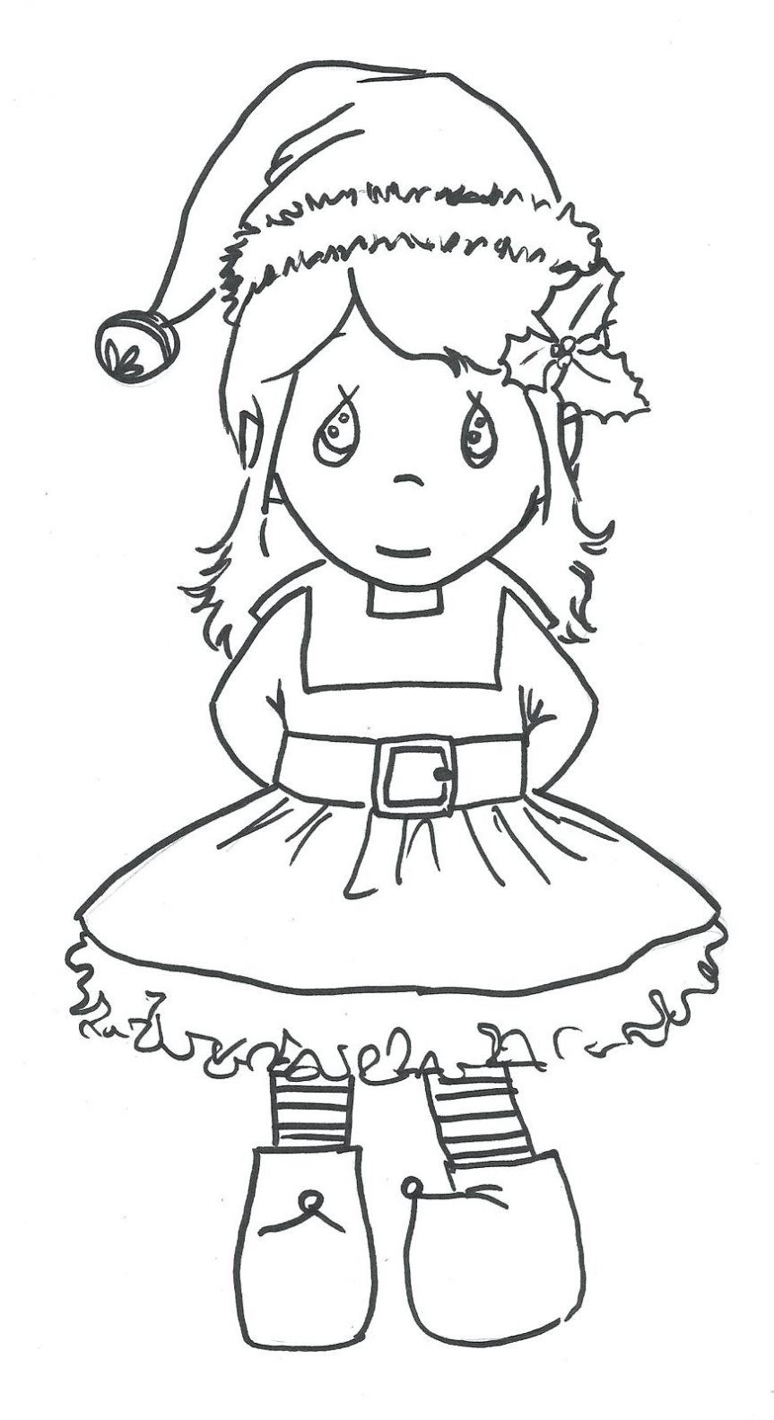Free Elf Coloring Page Printable Nice Christmas Pages On The Shelf 863x1583 Free Elf Coloring Page Printable Nice Christmas Pages On The Shelf