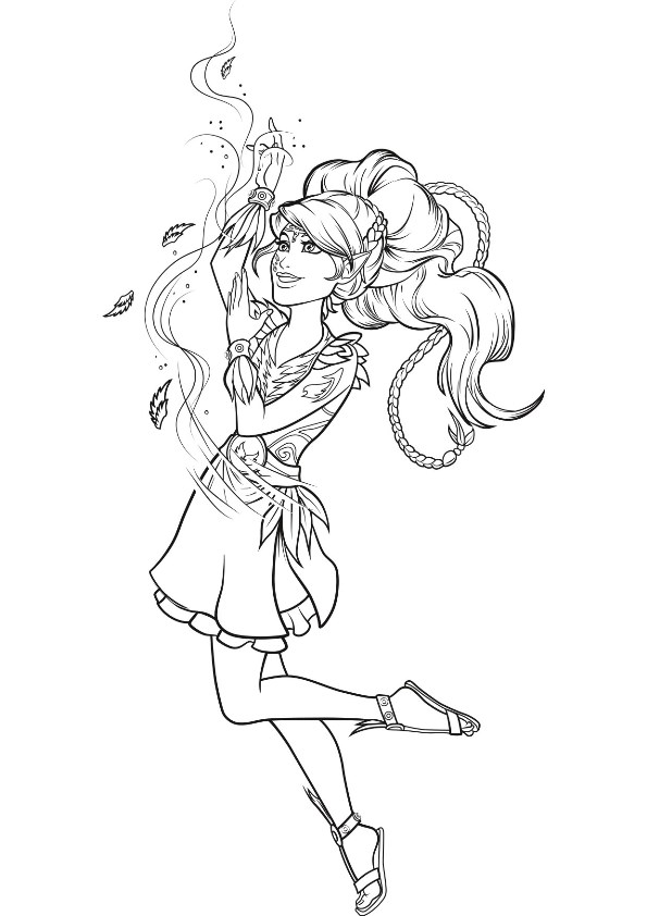 Kids N 9 Coloring Pages Of Lego Elves 595x842 Kids N 9 Coloring Pages Of Lego Elves