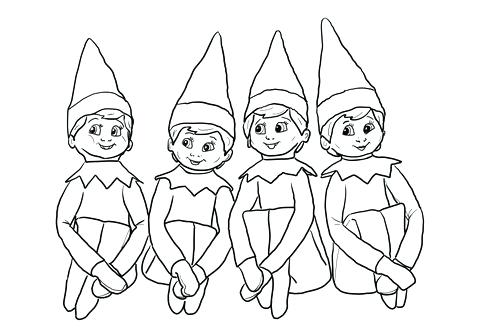 Unusual Elf On The Shelf Color Pages Elves Coloring Page Free 480x329 Unusual Elf On The Shelf Color Pages Elves Coloring Page Free