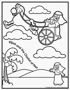 Elijah And Elisha Coloring Pages at GetColorings.com | Free printable ...