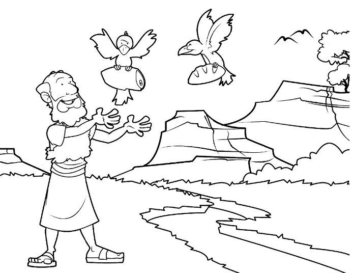 696x536 Prophet Elijah Bible Coloring Pages Parenting