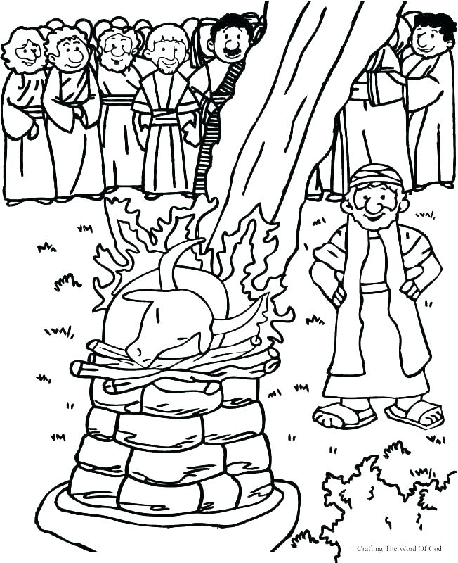 652x800 Elijah Coloring Pages For Sunday School Coloring Pages Fed By