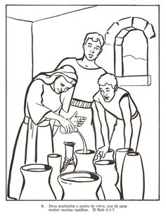 236x312 13 Elisha Helps Widow Coloring Page.jpg Pixels