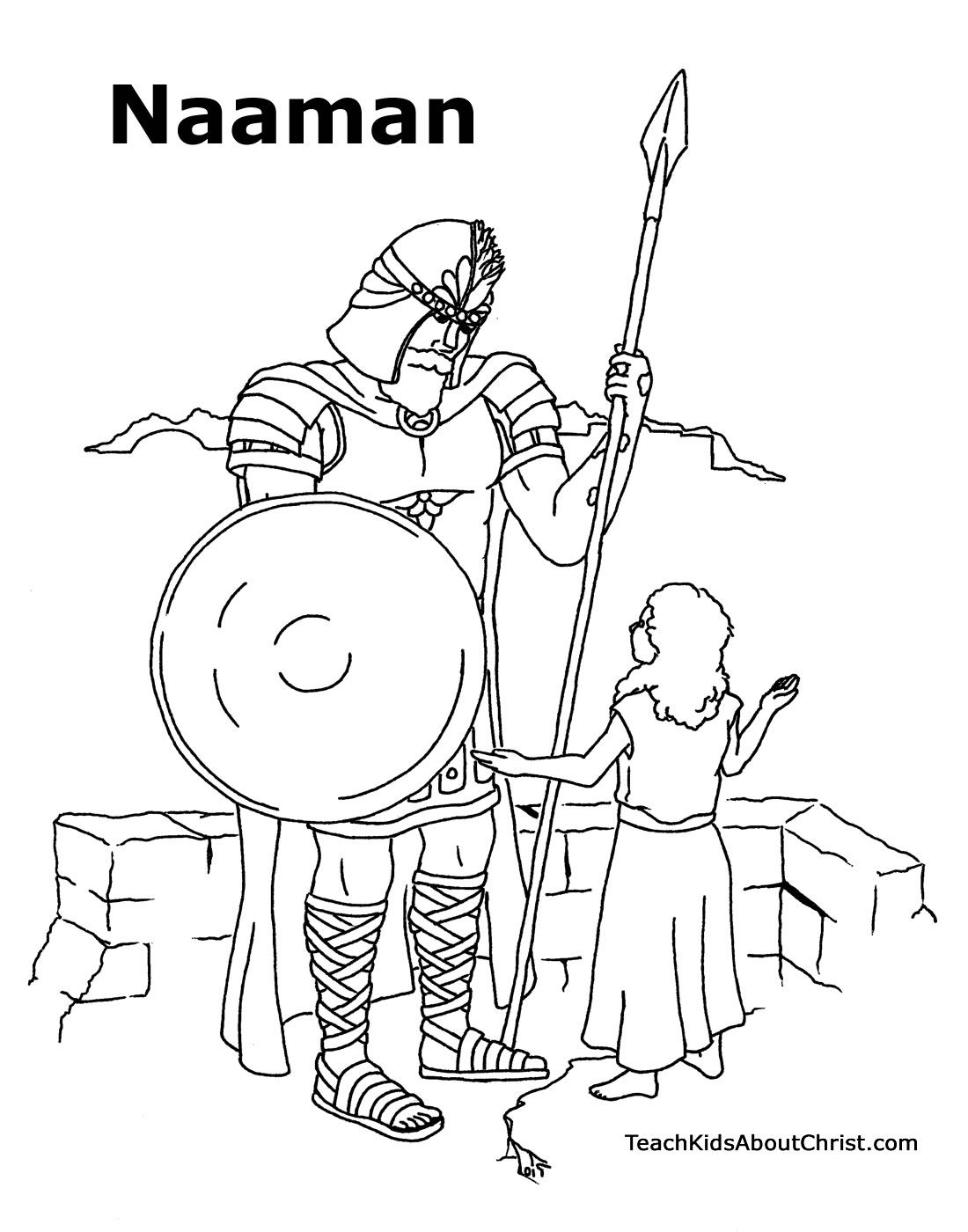 1100x1400 Advice Coloring Pages Naaman Being Healed Colo