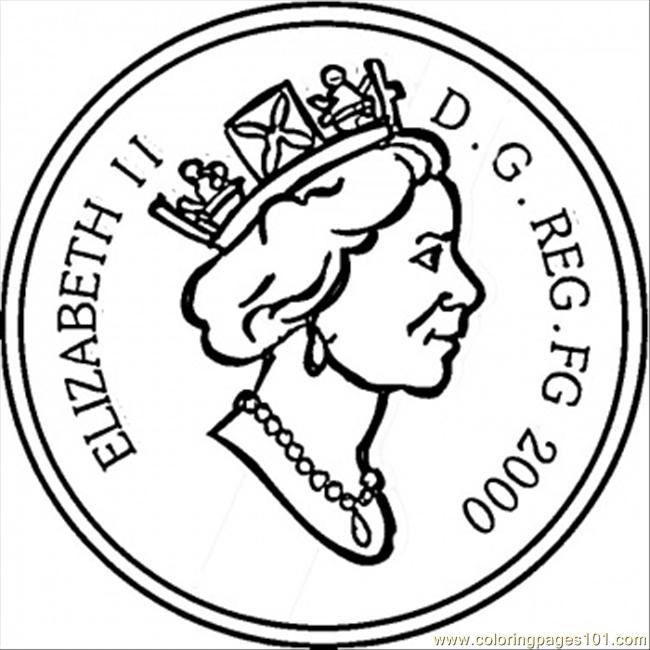 650x650 Elizabeth Ii Coloring Page