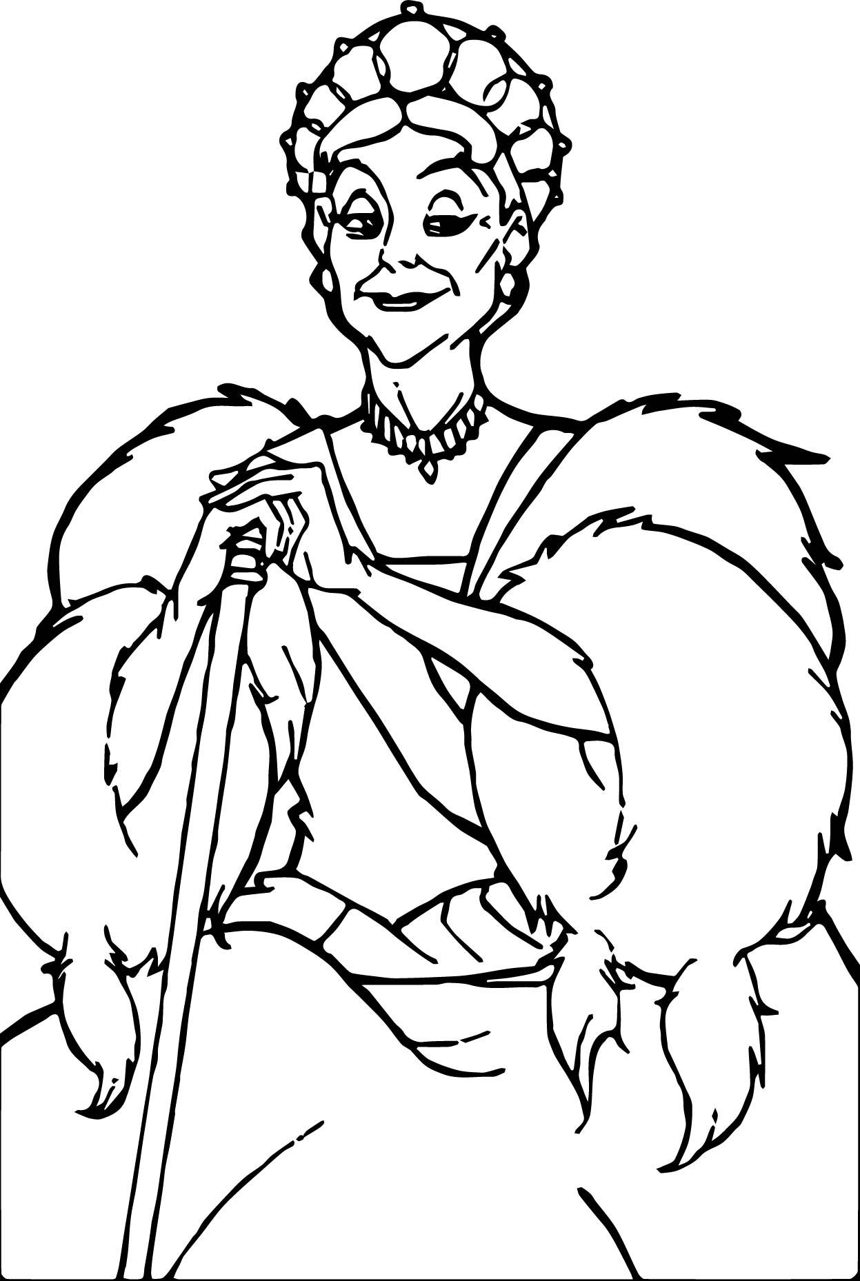 1247x1858 Marvelous Queen Elizabeth By Romero Britto Coloring Page Printable