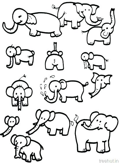 Printable Elephant Coloring Pages Coloring Pages Coloring Pages 416x565 Printable Elephant Coloring Pages Coloring Pages Coloring Pages