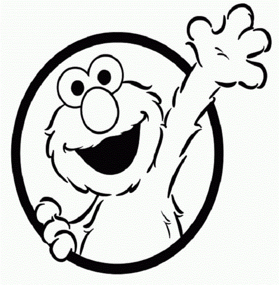 572x585 Elmo Coloring Pages Kidsycoloring Free Online Coloring Pages