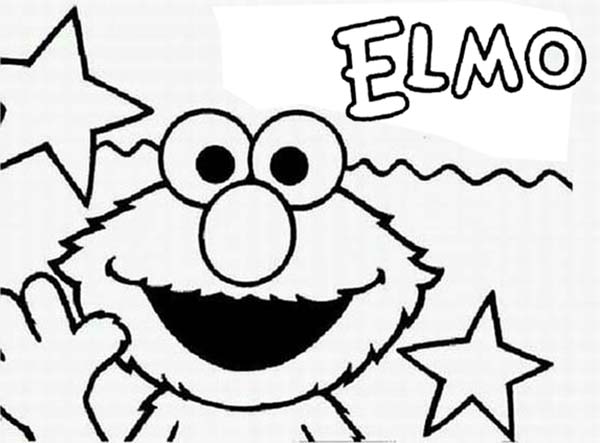 600x443 Sesame Street Opening By Elmo Coloring Page Color Luna