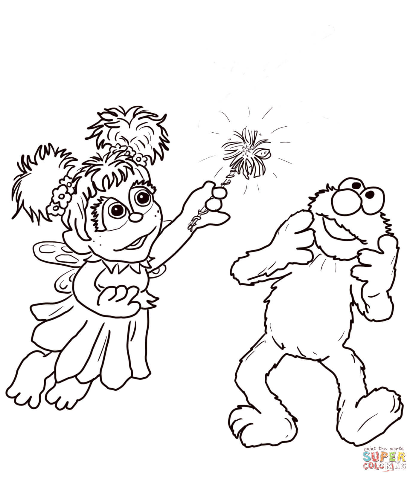 1381x1600 Useful Coloring Pages Of Baby Elmo Abby Cadabb