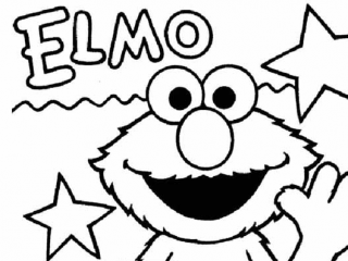 320x240 Download Coloring Pages Stars Elmo Coloring Pages Free Printable