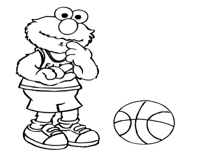 Elmo Face Coloring Page Image Clipart Images 400x322 Elmo Face Coloring Page Image Clipart Images