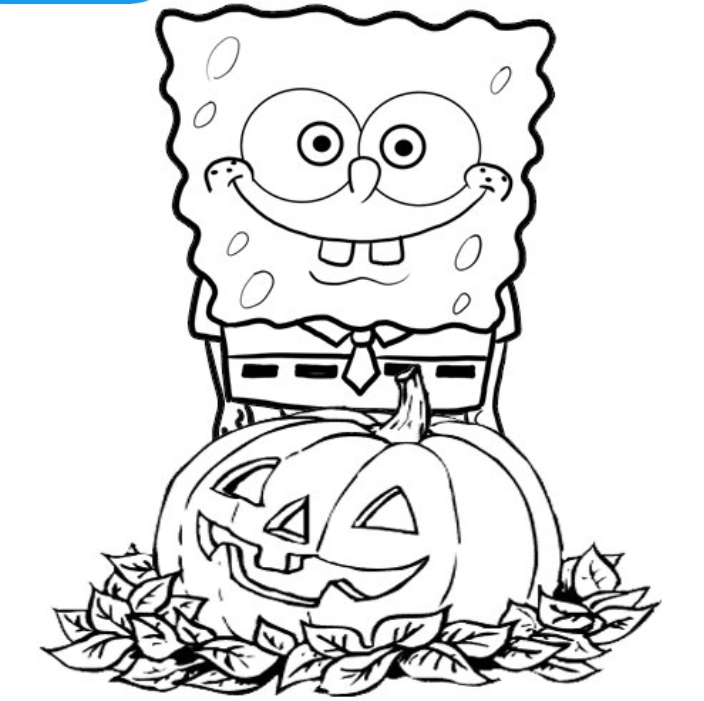 704x701 Free Halloween Coloring Pages
