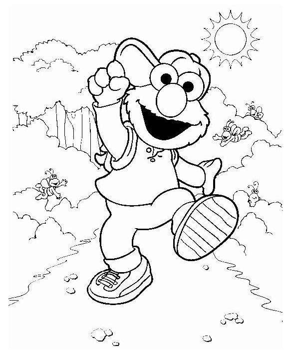583x709 Free Printable Elmo Coloring Pages For Kids Elmo, Sesame Streets