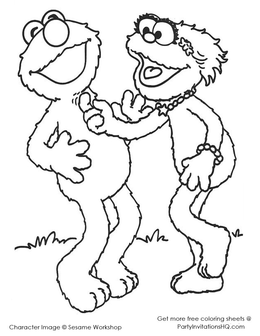850x1100 Elmo Coloring Pages Birthday Fresh Funny Elmo Coloring Pages Free
