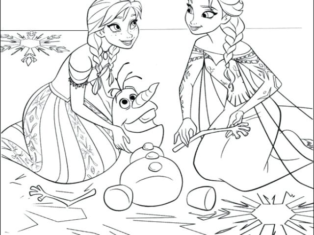 Elsa And Anna Coloring Pages at GetColorings.com | Free printable ...