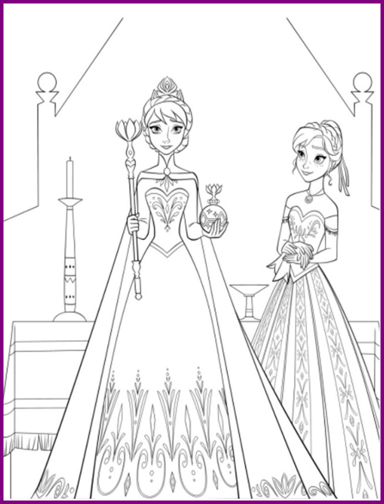 1238x1626 Amazing Disney Frozen Anna Coloring Page And Pics For Of Elsa