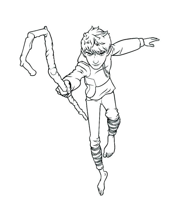 596x671 Jack Frost Coloring Pages Jack Frost Elsa And Jack Frost Coloring
