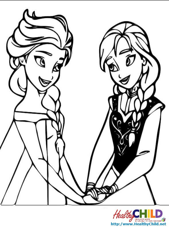 589x791 Elsa And Anna 2