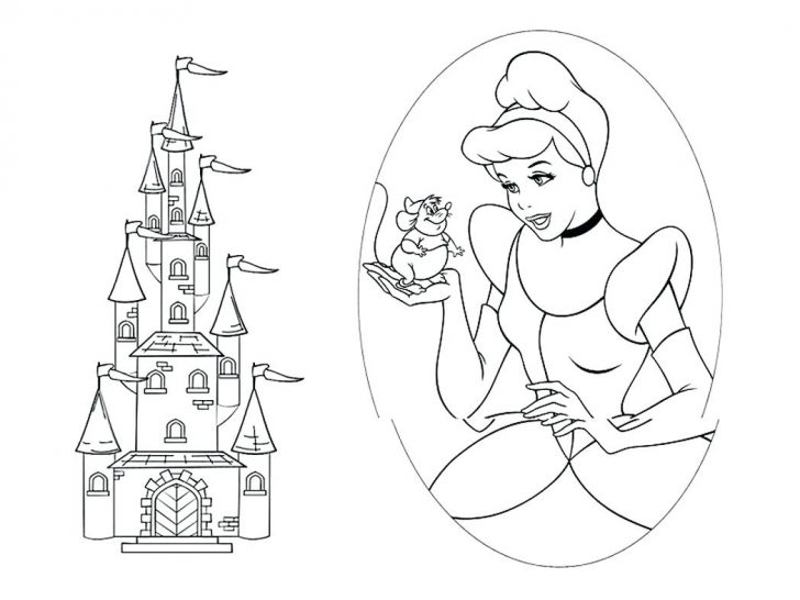 728x546 Castle Coloring Pages Frozen A Bury Royal For Adults Your